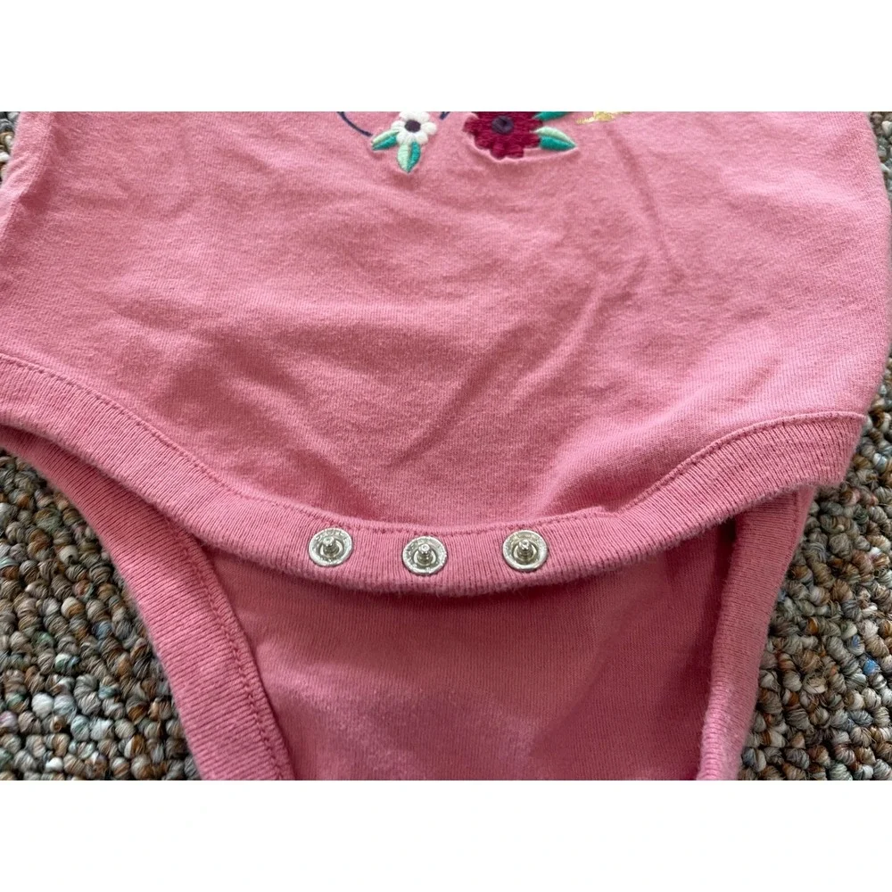 Gap Girls Beautiful Just Like Mommy Pink Bodysuit 3-6M